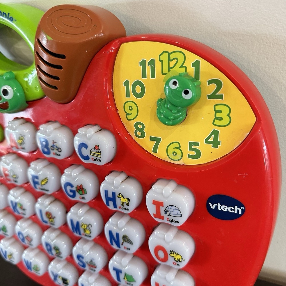 VTECH Apple Alphabet Kids Interactive Learning Fun Educational Toy (Tested) - Picture 3 of 6
